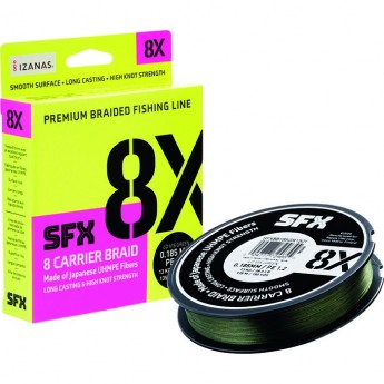 Леска плетеная SUFIX SFX 8X желтая 135 м 0.148 мм 7.7 кг PE 0.8 SFX8B148Y150Y