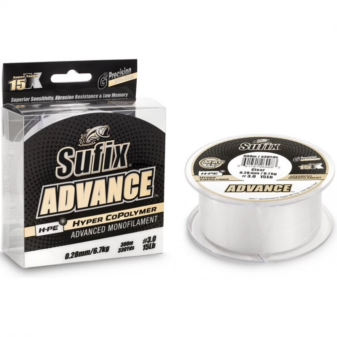Леска SUFIX Advance 150 м 0,35мм/11,3кг SAV35C150