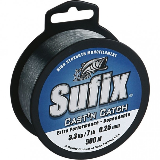 Леска SUFIX Cast'n Catch x10 синяя 100м 0.28мм 4,4кг DS1CA028003A9C