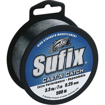 Леска SUFIX Cast'n Catch x10 синяя 100м 0.35мм 6,8кг DS1CA035003A9C