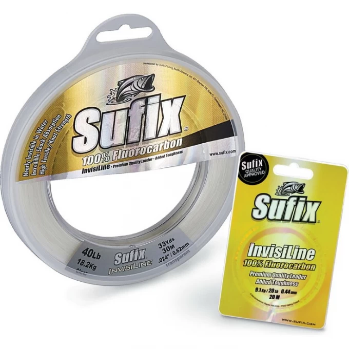 Леска SUFIX Invisiline прозрачная 20м 0.27мм 6.1кг SIL27C20H