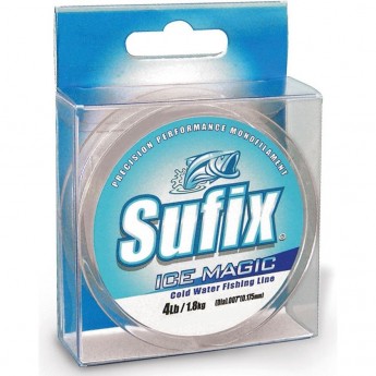 Леска зимняя SUFIX Ice Magic прозрачная (блистер) 50м 0.105мм 1,2кг DS1XL010024A5I Леска зимняя SUFIX Ice Magic прозрачная (блистер) 50м 0.105мм 1,2кг DS1XL010024A5I